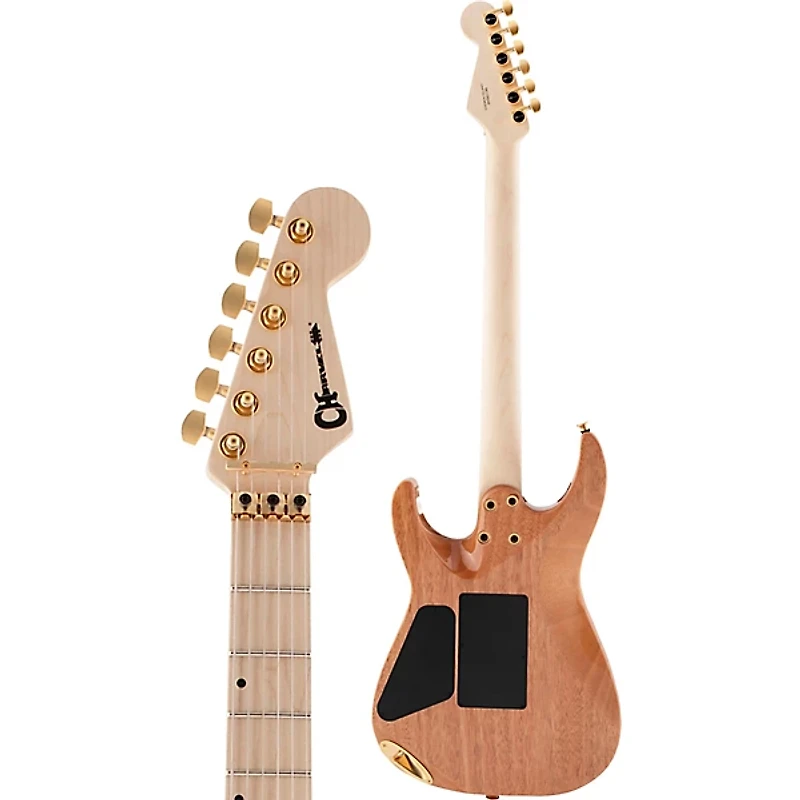 Charvel Pro-Mod DK24 HH FR M QM Electric Guitar Dark Amber