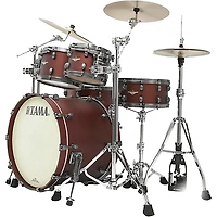 TAMA Starclassic Maple 4-Piece Shell Pack With 22" Bass Drum and Smoked Black Nickel Shell Hardware