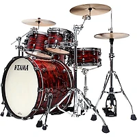 TAMA Starclassic Maple 4-Piece Shell Pack With 22" Bass Drum and Smoked Black Nickel Shell Hardware