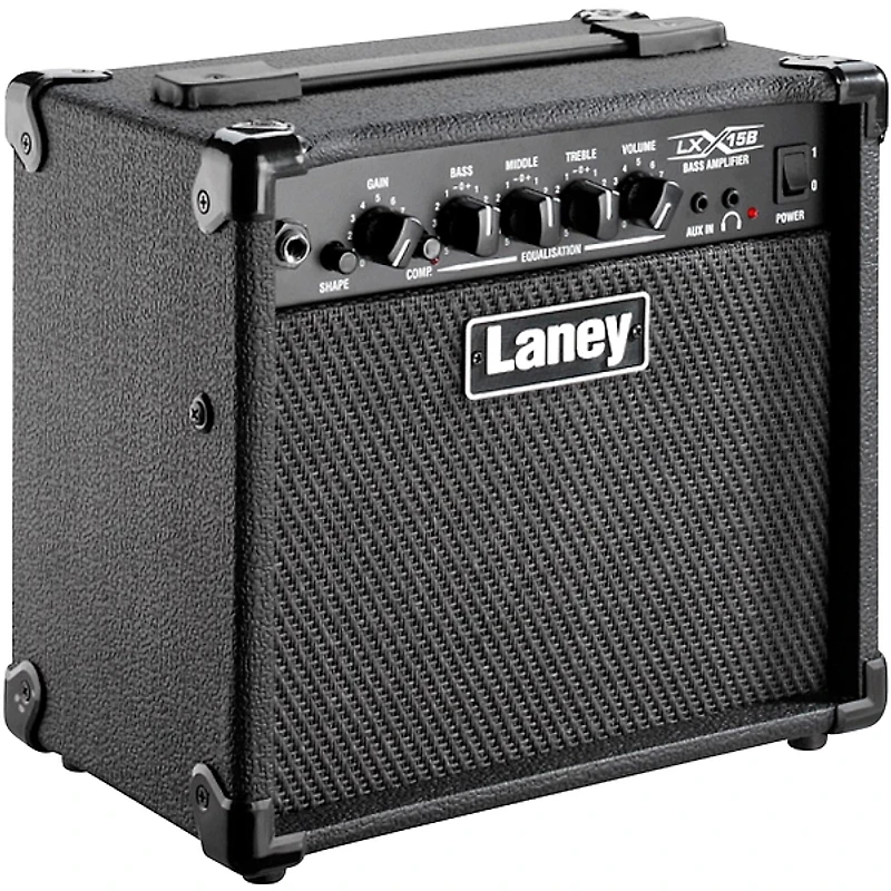 Laney LX15B 15W 2x5 Bass Combo Amp Black