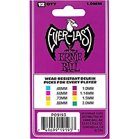 Ernie Ball Everlast Delrin Picks 12 Pack