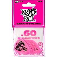 Ernie Ball Everlast Delrin Picks 12 Pack