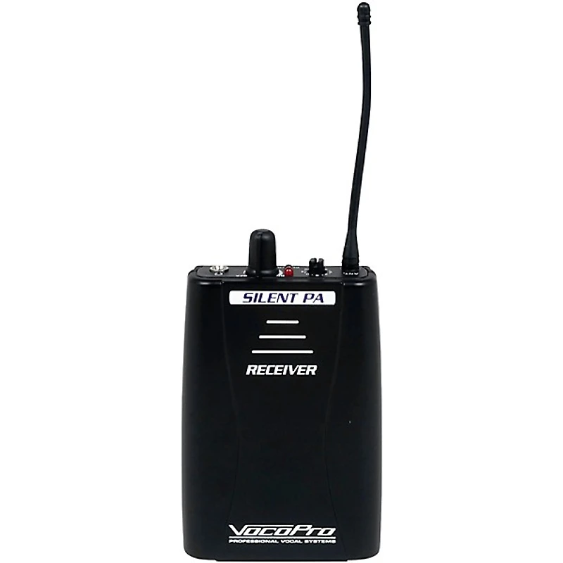 VocoPro SilentPA-PRACTICE 16-Channel UHF Wireless Audio Broadcast System (Stationary Transmitter With Four Bodypack Receivers), 900-927.2mHz