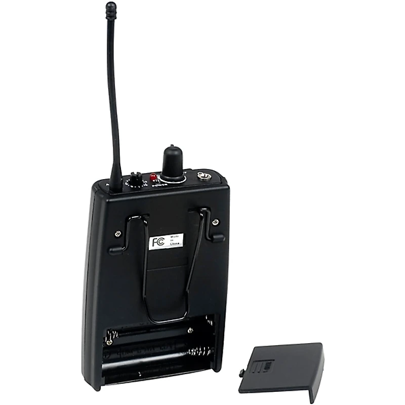 VocoPro SilentPA-PRACTICE 16-Channel UHF Wireless Audio Broadcast System (Stationary Transmitter With Four Bodypack Receivers), 900-927.2mHz