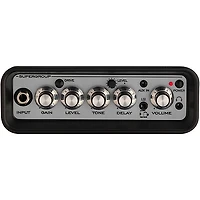 Laney Mini-St-SuperG 2x3W Stereo Battery-Powered Guitar Amp Black and Silver