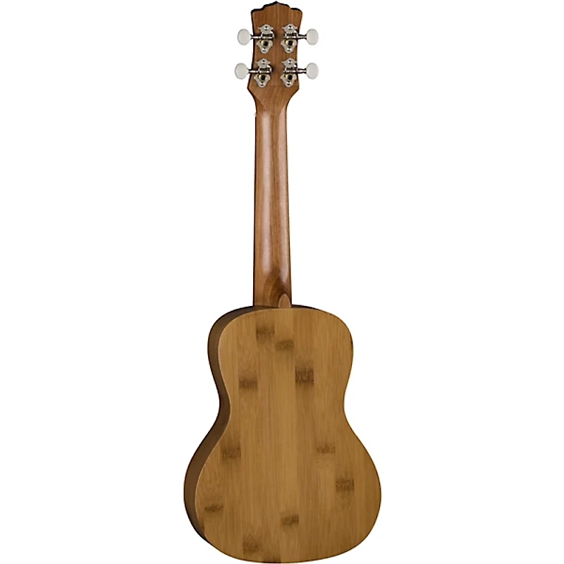 Luna Bamboo Concert Ukulele Natural