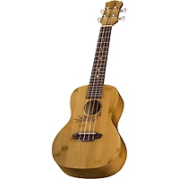 Luna Bamboo Concert Ukulele Natural