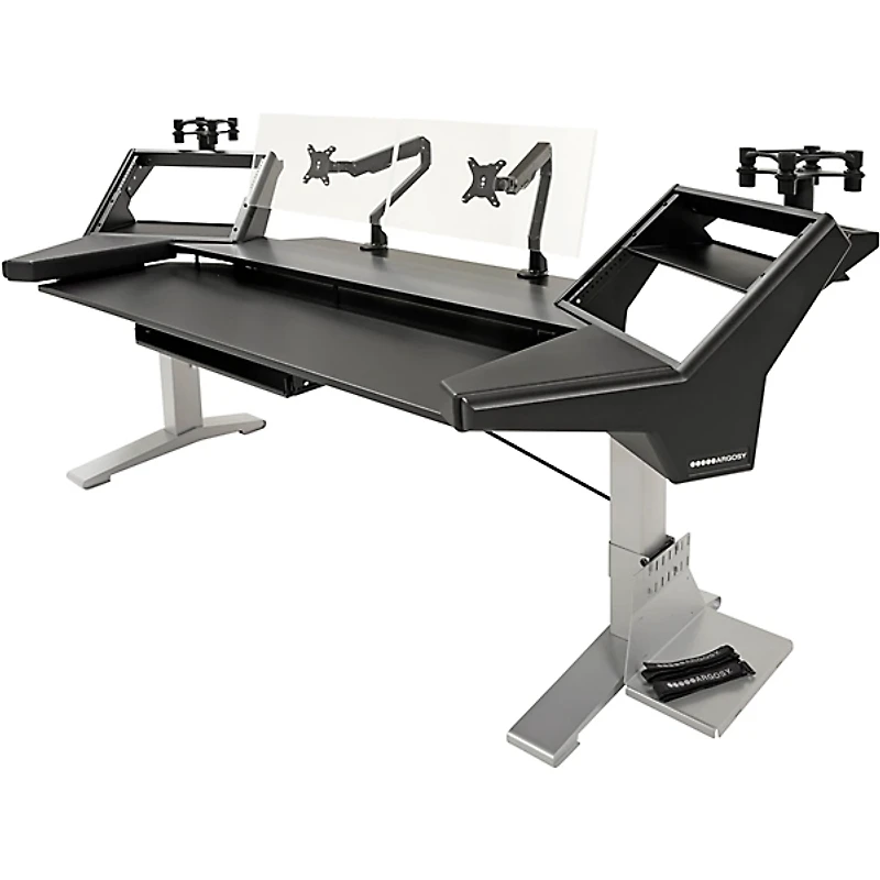 Argosy Halo.K88 Ultimate Keyboard Workstation Desk With Original Hautelink Pattern Desktop