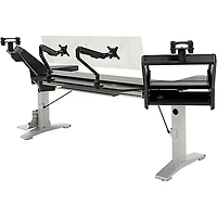 Argosy Halo.K88 Ultimate Keyboard Workstation Desk With Original Hautelink Pattern Desktop