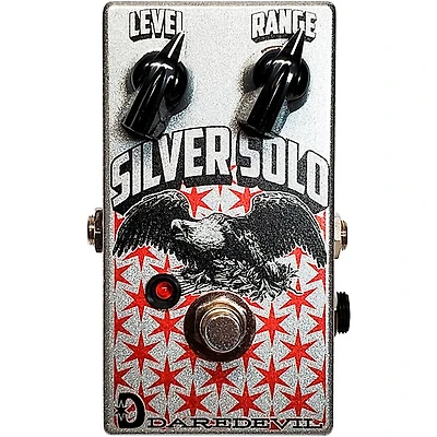Daredevil Pedals Silver Solo Boost Effects Pedal