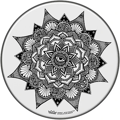 Remo ARTBEAT Aric Improta Dilate Artist Collection Drum Head, 14"