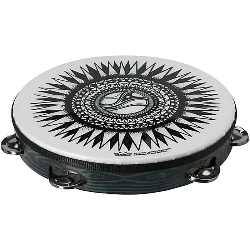 Remo ArtBEAT Aric Improta New Sun Artist Collection Tambourine