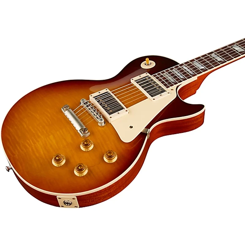 Gibson Custom 1959 Les Paul Standard Reissue VOS Electric Guitar Dark Bourbon