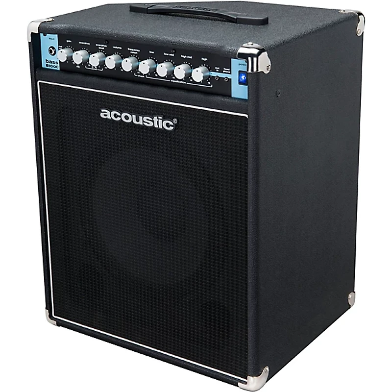 Acoustic B100C 1x12 100W Bass Combo With Tilt-Back Cab - Black