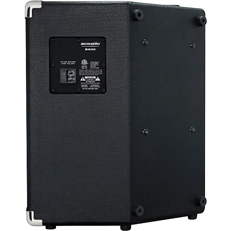 Acoustic B50C 1x10 50W Bass Combo With Tilt-Back Cab Black