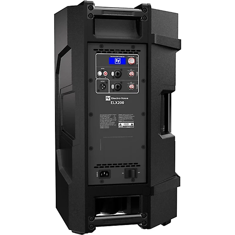 Electro-Voice ELX200 10" 1,200W Powered Speaker Pair With Stands, Bag & Power Strip - Black