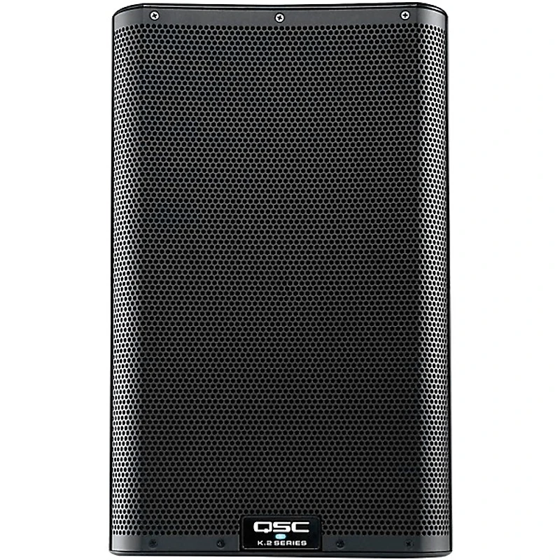 QSC K10.2 10" 2,000W Powered Speaker Pair With Stands & Power Strip
