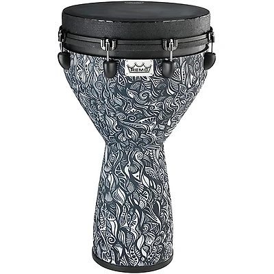 Remo ArtBEAT Artist Collection Aric Improta Djembe 14 x 25 in. Aux Moon