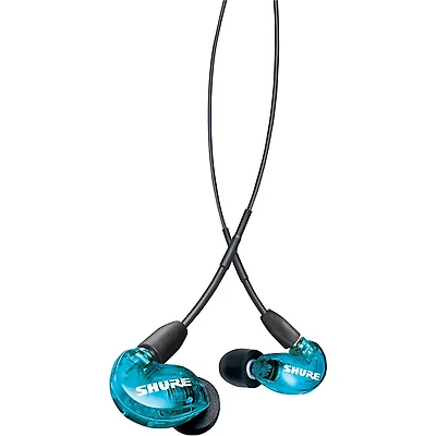 Shure SE215 Special-Edition Sound Isolating Earphones Blue/Grey