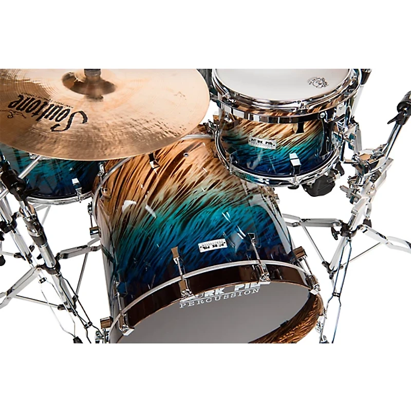 Pork Pie Birch 3-Piece Shell Pack Blue Fade Dip
