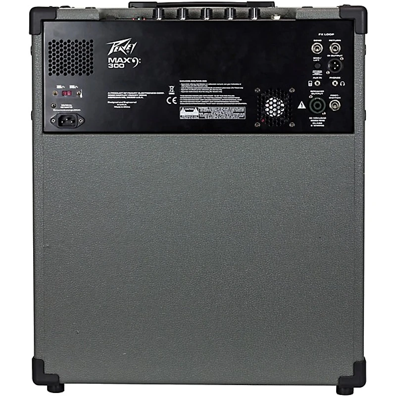 Peavey MAX 300 300W 2x10 Bass Combo Amp Gray and Black