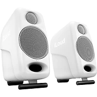 IK Multimedia iLoud Micro Monitor 3" Powered Studio Monitors (Pair), White