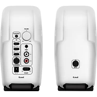 IK Multimedia iLoud Micro Monitor 3" Powered Studio Monitors (Pair), White