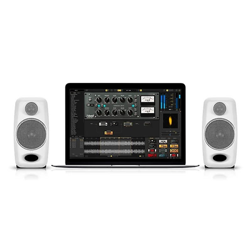 IK Multimedia iLoud Micro Monitor 3" Powered Studio Monitors (Pair), White