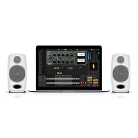 IK Multimedia iLoud Micro Monitor 3" Powered Studio Monitors (Pair), White