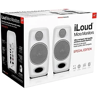 IK Multimedia iLoud Micro Monitor 3" Powered Studio Monitors (Pair), White