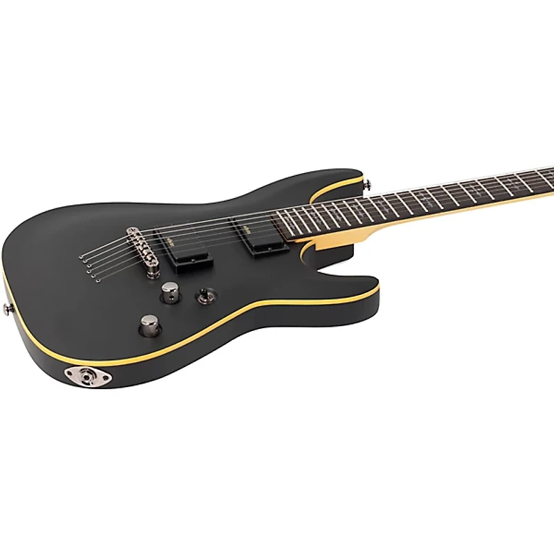 Schecter Guitar Research Demon-6 Electric Guitar Satin Aged Black