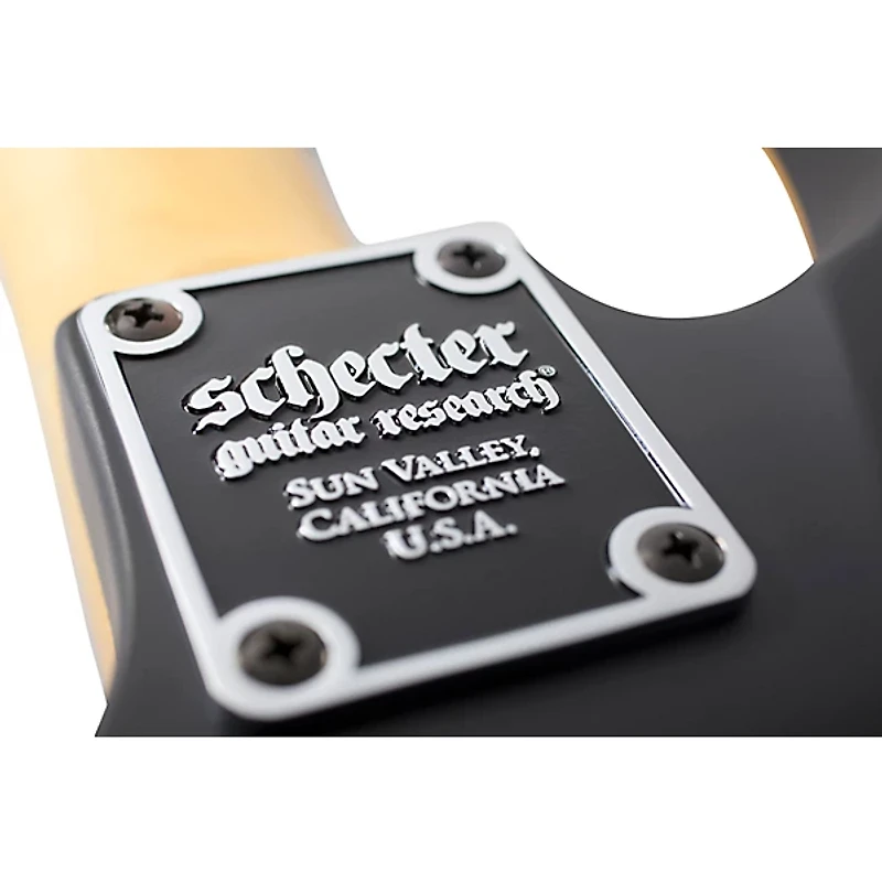 Schecter Guitar Research Demon-6 Electric Guitar Satin Aged Black