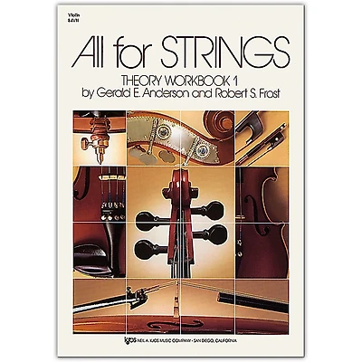 KJOS All For Strings Theory Workbook 1 - Violin