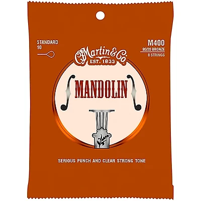 Martin Mandolin M400 80/20 Bronze 8 Strings Standard 10