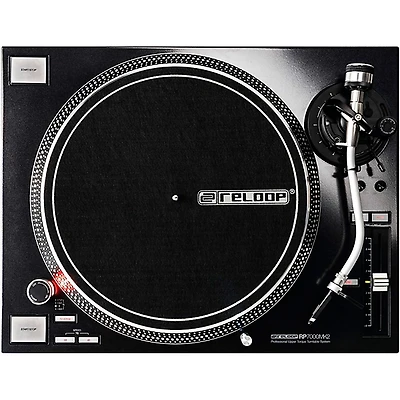 Reloop RP-7000 MK2 Professional Direct-Drive DJ Turntable - Black