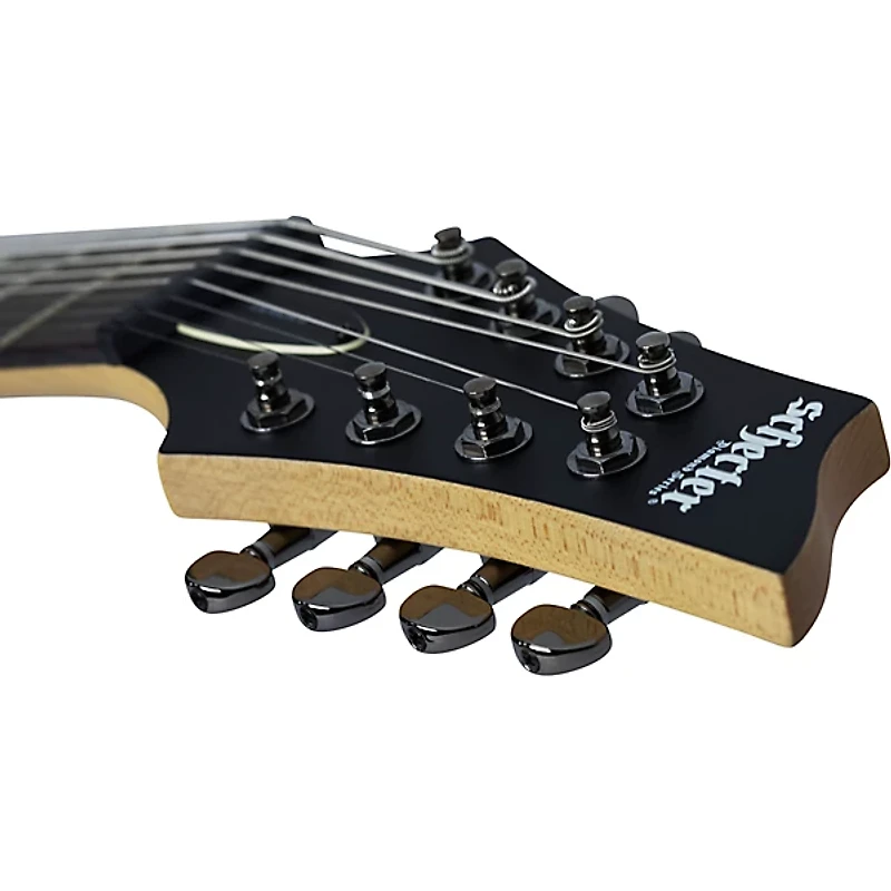 Schecter Guitar Research Demon-8 8-String Electric Guitar Satin Aged Black