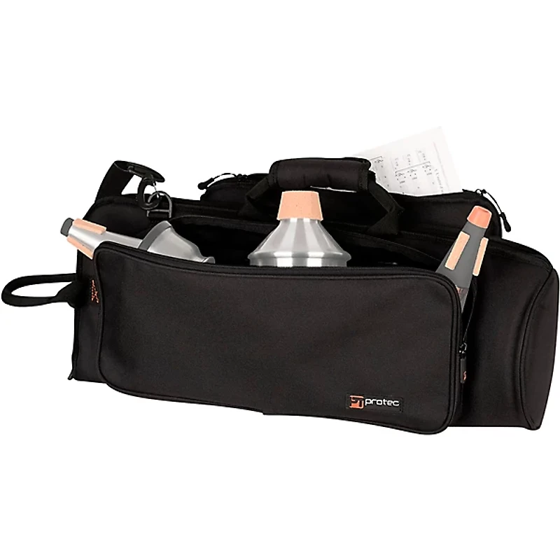Protec C238X Trumpet Explorer Gig Bag with Sheet Music Pocket Black