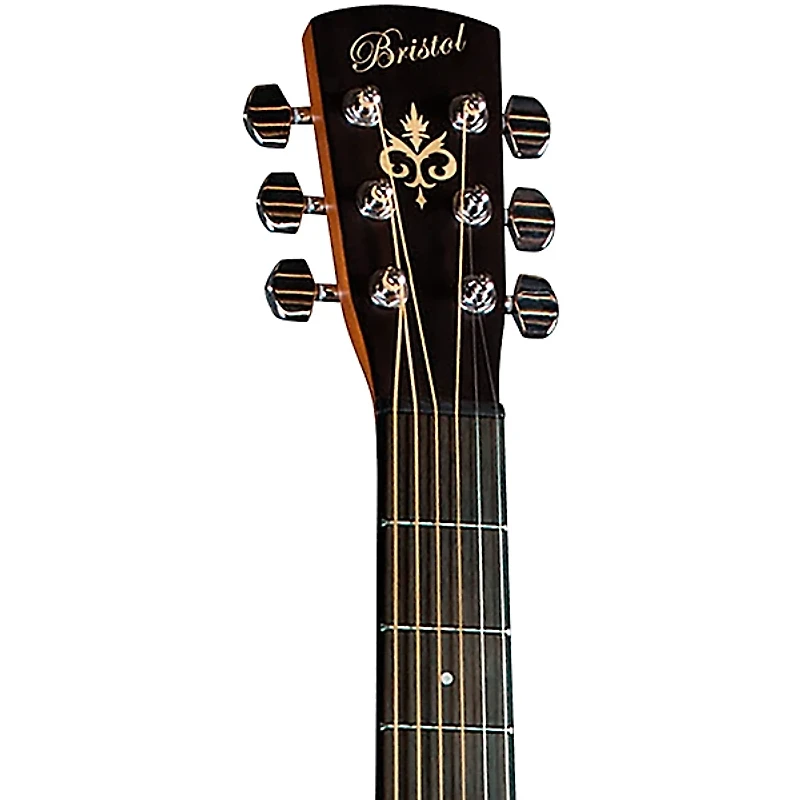 Bristol BM-15S Solid Top 000 Acoustic Guitar Gloss Natural