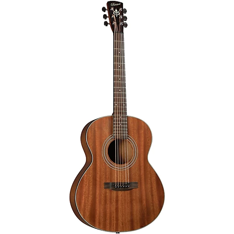 Bristol BF-15 Folk Body Acoustic Guitar High Gloss Natural