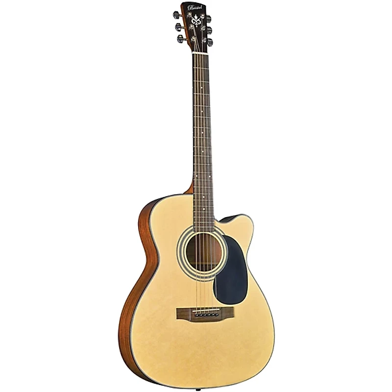 Bristol BM-16CE 000 Acoustic-Electric Guitar High Gloss Natural