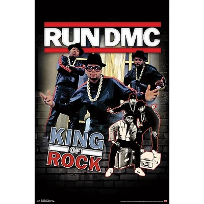 Trends International Run DMC - King of Rock Standard Roll