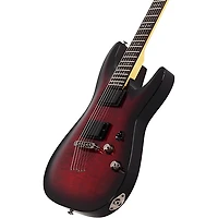 Schecter Guitar Research Demon-6 Electric Guitar - Crimson Red Burst