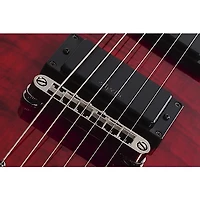 Schecter Guitar Research Demon-6 Electric Guitar - Crimson Red Burst