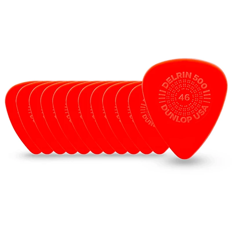 Dunlop Prime Grip Delrin 500 Guitar Picks -