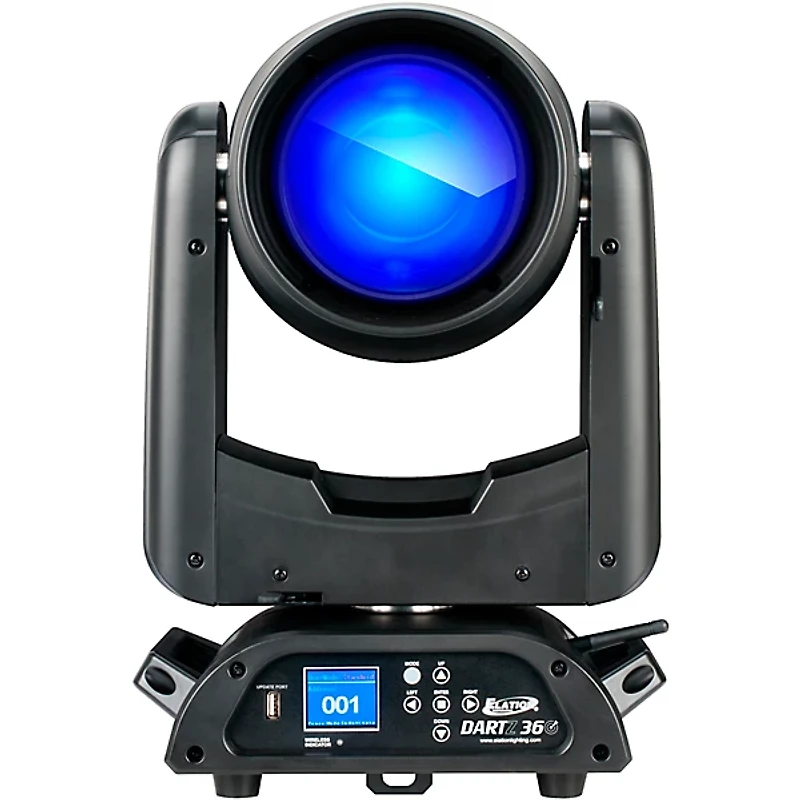 Elation DARTZ 360 50W RGB LED Beam Fixture With Continuous Pan and Tilt