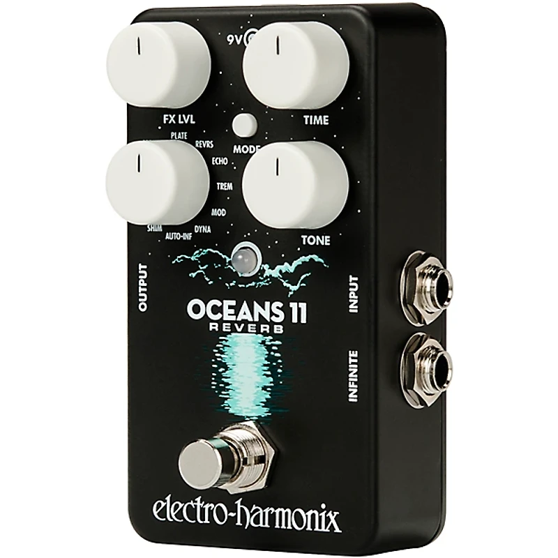 Electro-Harmonix Oceans 11 Multifunction Digital Reverb Effects Pedal