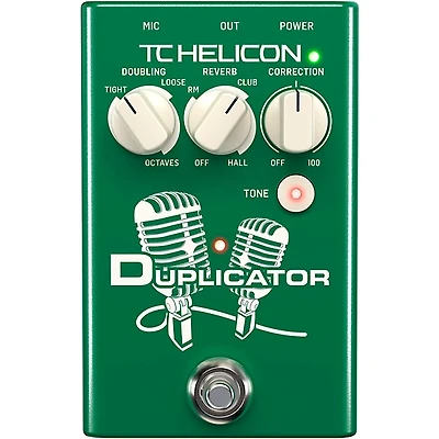 TC Helicon DUPLICATOR Vocal Doubling Effects Pedal