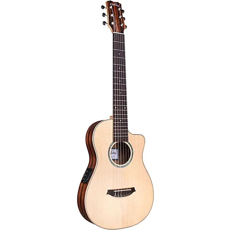 Cordoba Mini II EB-CE Mini Acoustic-Electric Guitar Natural