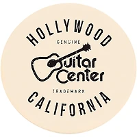 Guitar Center Hollywood Single Round Stone Coaster