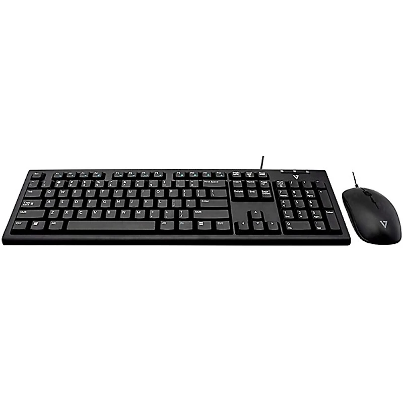 V7 USB Wired Keyboard and Mouse Combo